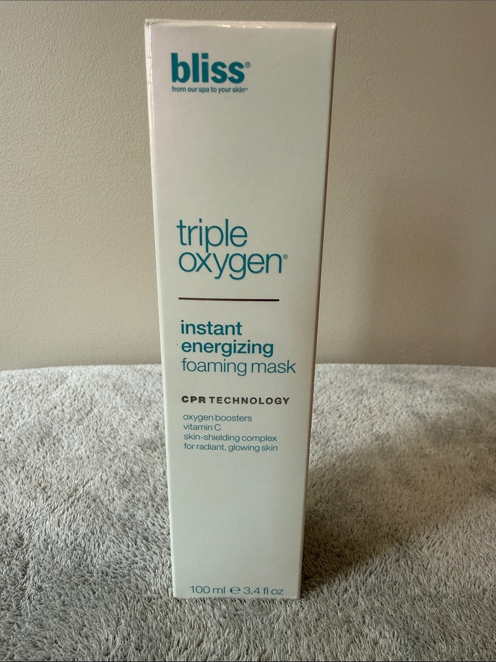 Bliss Triple Oxygen Instant Energizing Foaming Mask